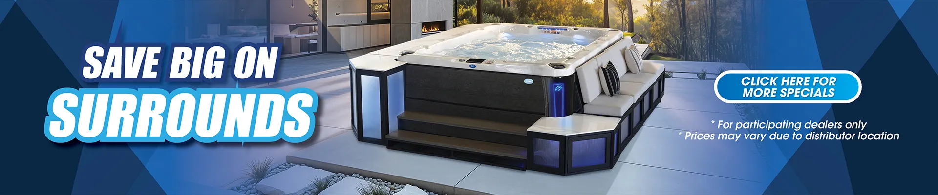 Calspas hot tub being used in a family setting - Sutherlin