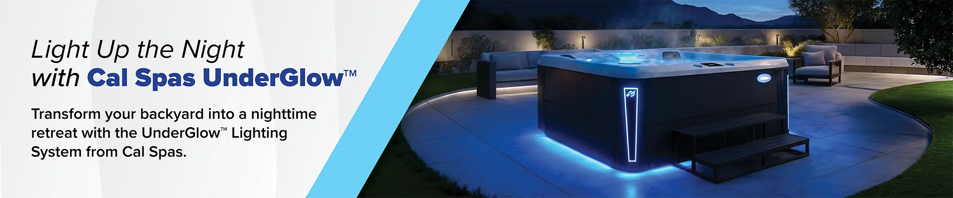 Calspas hot tub being used in a family setting - Sutherlin